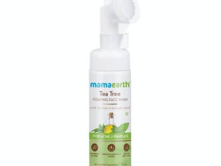 Mamaearth Tea Tree Foaming Face Wash with Tea Tree & Salicylic Acid For Sale