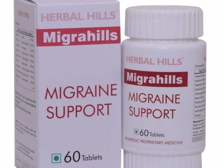 Herbal Hills Migrahills Migraine Support Tablets Online now