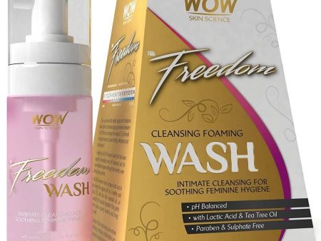 Wow Skin Science Freedom Cleansing Foam Wash Online Sale