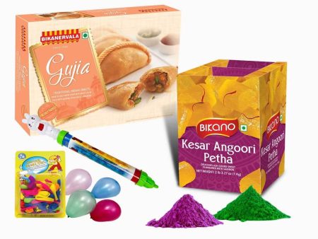 Bikano Kesar Angoori Petha With Holi Ghujia Supply