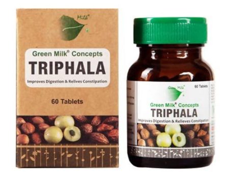 Apex Ayurveda Green Milk Concepts Triphala Tablets Hot on Sale