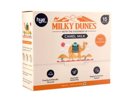 hye Foods Milky Dunes With The Goodness Of Camel Milk-Turmeric & Ashwagandha Flavour Cheap