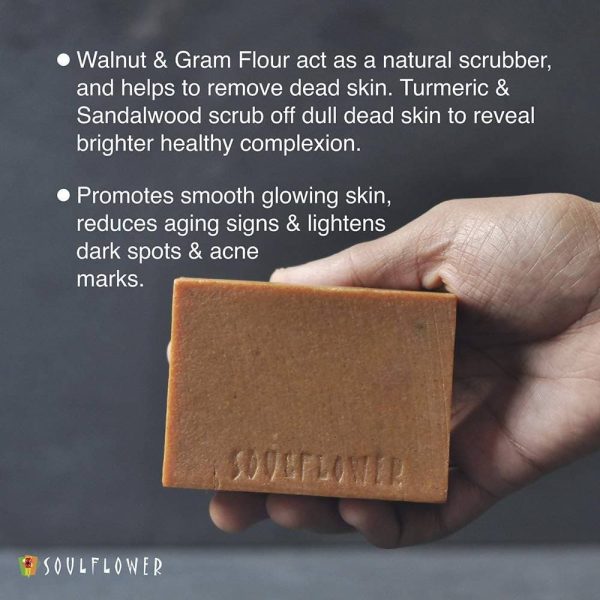 Soulflower Cleansing Sandalwood Soap For Discount