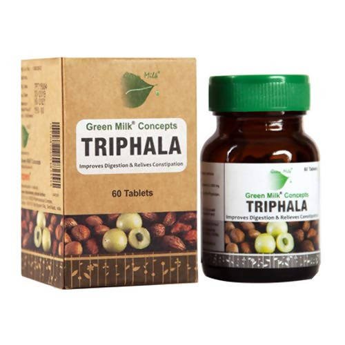 Apex Ayurveda Green Milk Concepts Triphala Tablets Hot on Sale