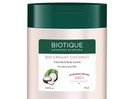 Biotique Bio Creamy Coconut Ultra Rich Body Lotion Sale