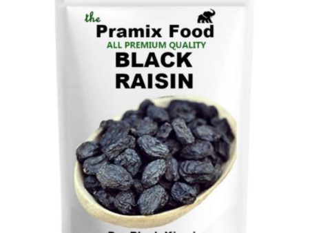 Pramix Food Black Raisins Dry Black Kismis Online Sale