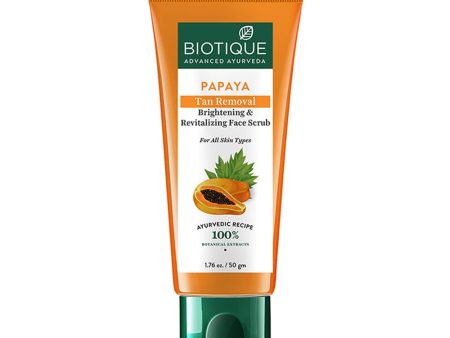 Biotique Bio Papaya Revitalizing Tan-Removal Scrub Cheap