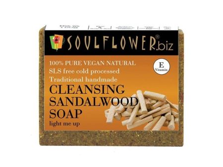 Soulflower Cleansing Sandalwood Soap For Discount