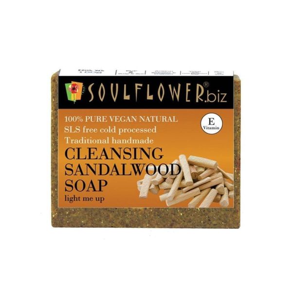 Soulflower Cleansing Sandalwood Soap For Discount