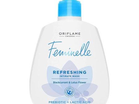 Oriflame Feminelle Refreshing Intimate Wash Blackcurrant & Lotus Flower Extract on Sale