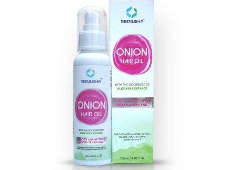 Reeyusha Onion Hair Oil with Aloe Vera Extract For Cheap