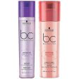 Schwarzkopf Professional Keratin BC Bonacure Smooth Perfect Rescue Micellar Shampoo & Peptide Repair Conditioner Combo For Discount