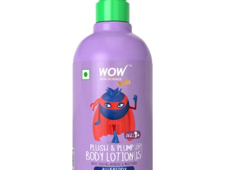 Wow Skin Science Kids Plush & Plump Body Lotion - Blueberry Sale