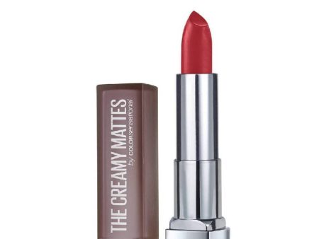 Maybelline New York Color Sensational Creamy Matte Lipstick   647 Dare to be Red Online