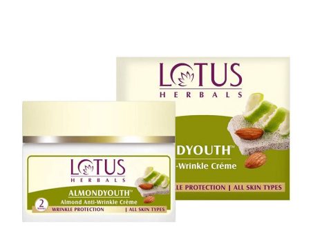 Lotus Herbals Almondyouth Almond Anti-Wrinkle Cream Supply