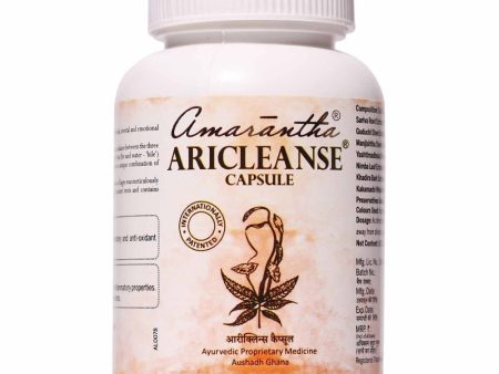 Amarantha Ayurvedic Aricleanse Capsules Supply