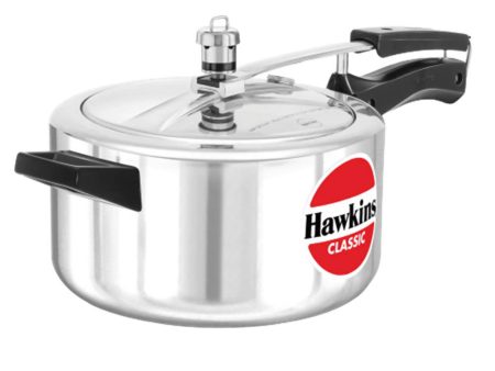 Hawkins Classic Pressure Cooker 4 Litre - Silver (CL40) Online