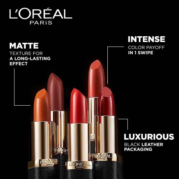 L Oreal Paris Color Riche Moist Matte Lipstick - 245 Sleek Dominance Online Sale