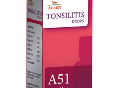 Allen Homeopathy A51 Tonsilitis Drops Online Hot Sale