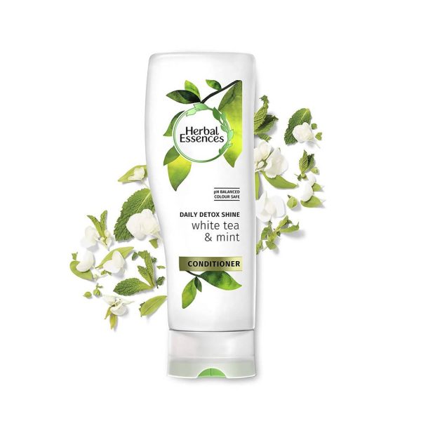 Herbal Essences Daily Detox Shine White Tea And Mint Conditioner on Sale