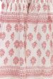 Mominos Fashion Cotton Block Print With Lace Work Off White Red Color Prints Palazzo on Sale