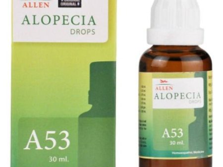 Allen Homeopathy A53 Alopecia Drops Sale