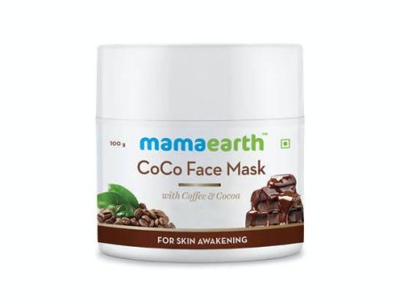 Mamaearth CoCo Face Mask with Coffee & Cocoa for Skin Awakening Supply