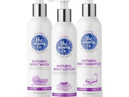 The Moms Co Natural Bath Essentials For Baby Hot on Sale