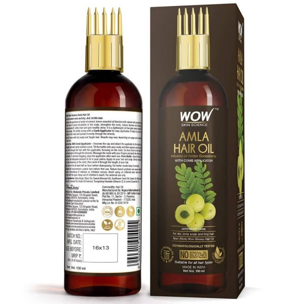 Wow Skin Science Amla Hair Oil Fashion