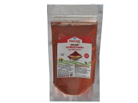 Nanak Premium Red Chili (Lal Mirch) Powder,100g Online now