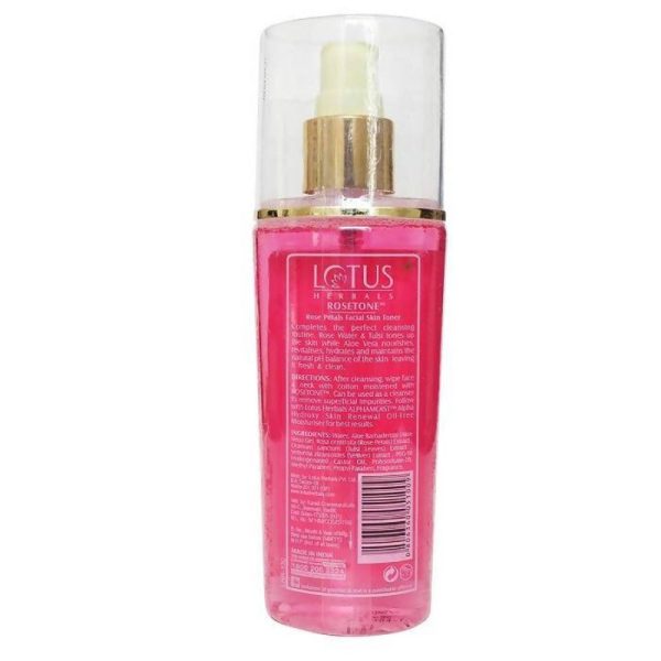 Lotus Herbals Rosetone Rose Petals Facial Skin Toner Online now