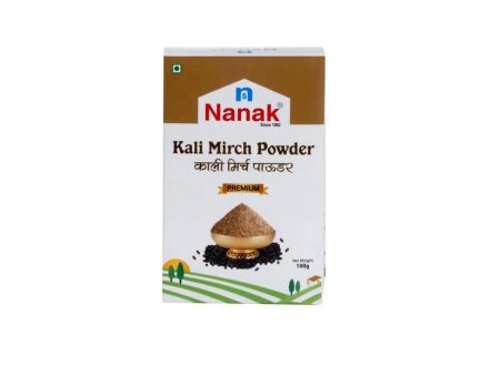 Nanak Premium Black Pepper (Kali Mirch) Powder,100g Fashion