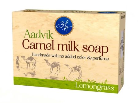 Aadvik Camel Milk Soap - Lemongrass Essential Oil For Cheap