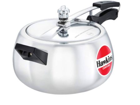 Hawkins Contura Pressure Cooker 5 Litre - Silver (HC50) Online Sale