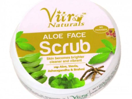 Vitro Naturals Aloe Face Scrub Fashion