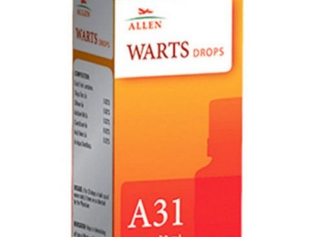 Allen Homeopathy A31 Warts Drops on Sale