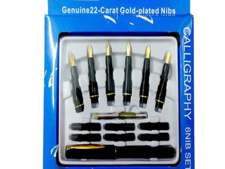 Skygold Calligraphy 6 Nib Pen Set Fashion