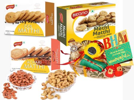 Bikano Mathi Magic and Dryfruits Rakhi Gifts Supply