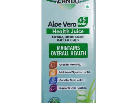 Zandu Aloe Vera And 5 Herbs Health Juice Discount