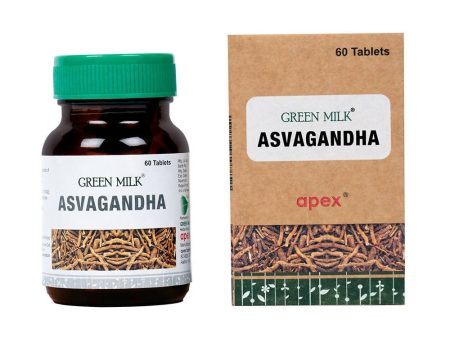 Apex Ayurvedic Green Milk Asvagandha Tablets For Sale