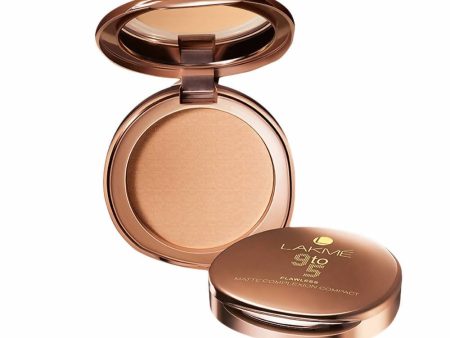 Lakme 9 To 5 Flawless Matte Complexion Compact - Melon Hot on Sale