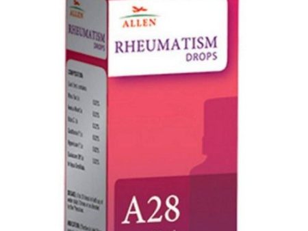 Allen Homeopathy A28 Rheumatism Drops Sale