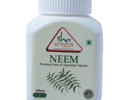 Isha Arogya Neem Powder Veg Pills For Discount