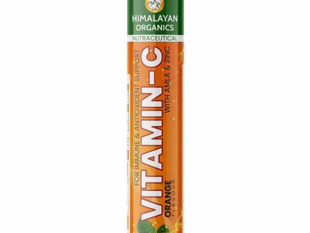 Himalayan Organics Vitamin-C Orange Flavour With Amla & Zinc Tablets Discount