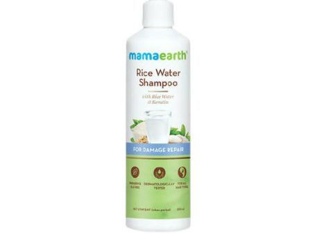 Mamaearth Rice Water Shampoo with Rice Water & Keratin Fashion