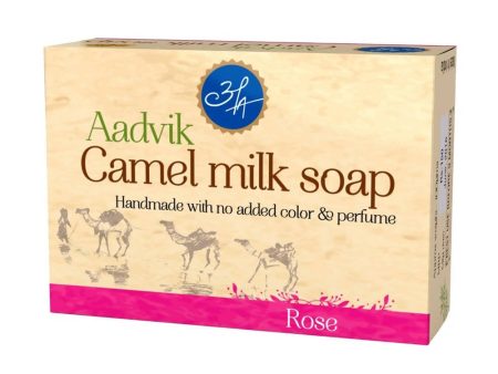 Aadvik Camel Milk Soap With Rose Essential Oil Discount