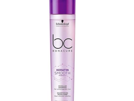 Schwarzkopf Professional BC Bonacure Keratin Smooth Perfect Micellar Shampoo Online Hot Sale