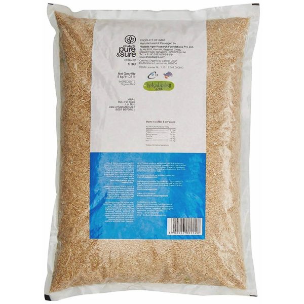 Pure & Sure Organic Brown Basmati Rice Online now