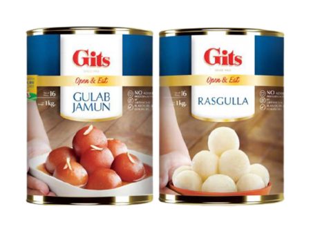 Gits Rasgulla & Gulab Jamun - Combo Pack Sale