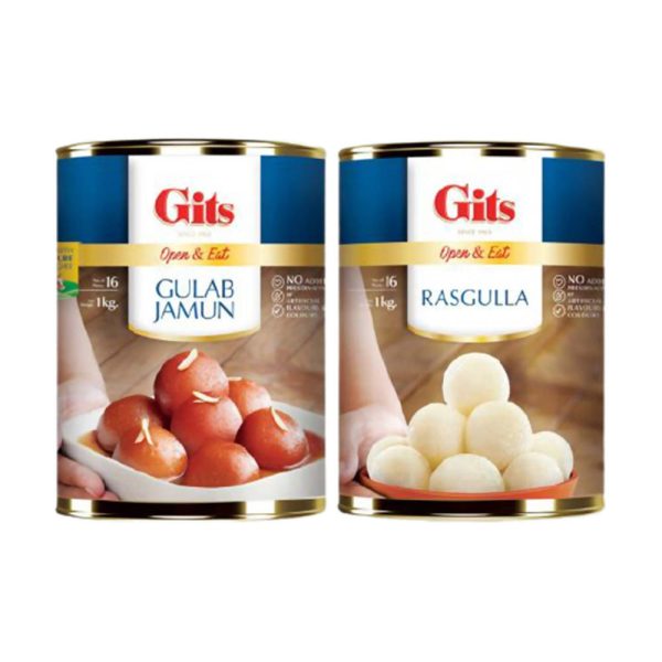 Gits Rasgulla & Gulab Jamun - Combo Pack Sale